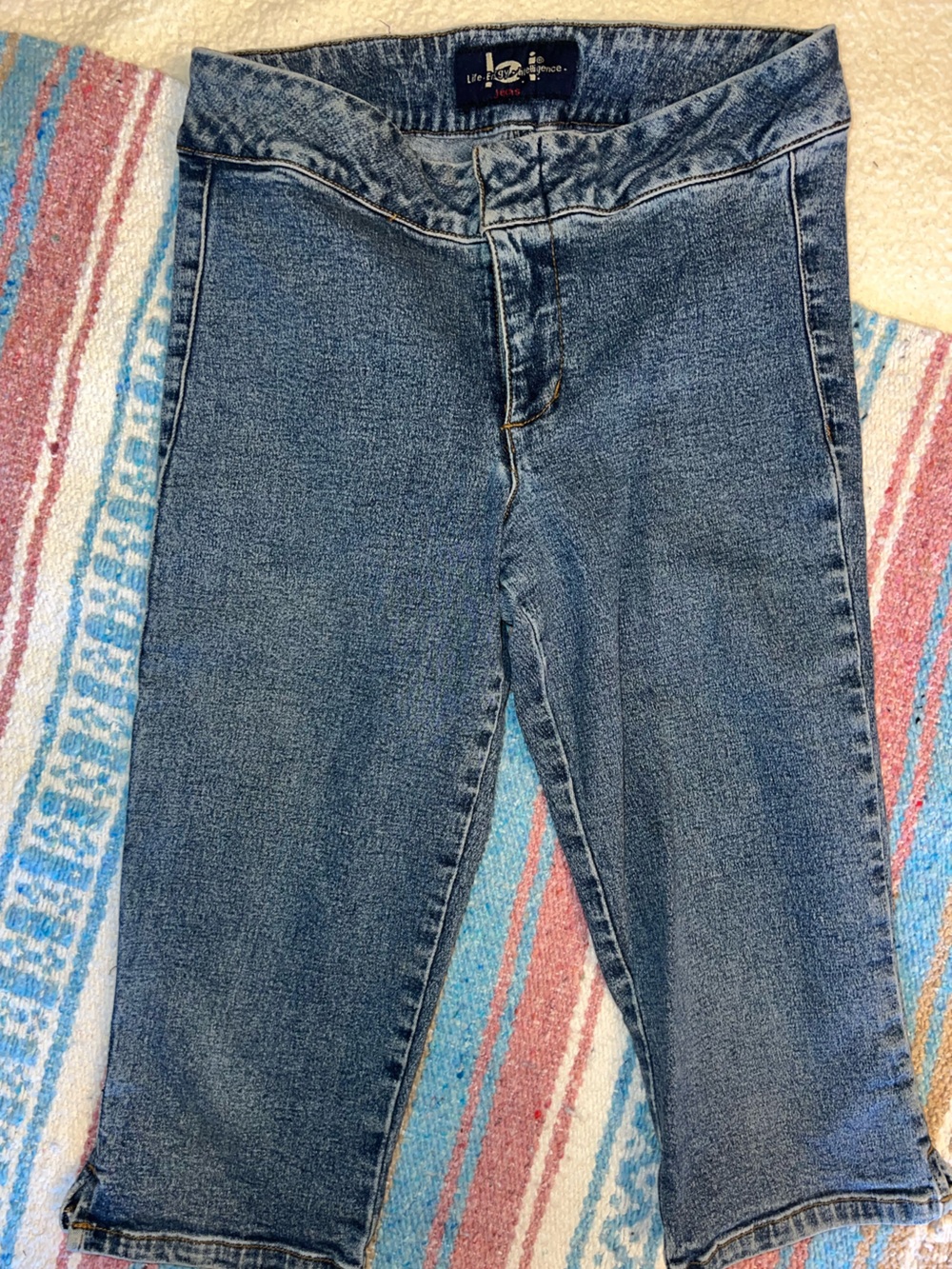 Y2K L.E.I. LEI Classic Blue Denim Jeans 0